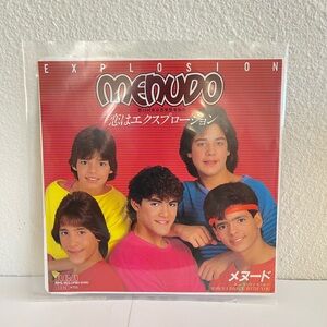 Menudo Explosion 7" EP RPS-165 When I Dance w/ you Japan 1985 Ricky Martin Rare